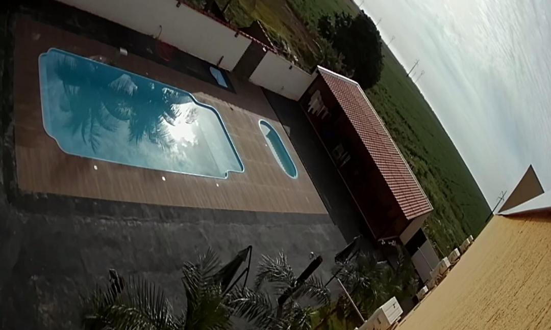 Hotel E Restaurante Na Chacara Dourados Bagian luar foto