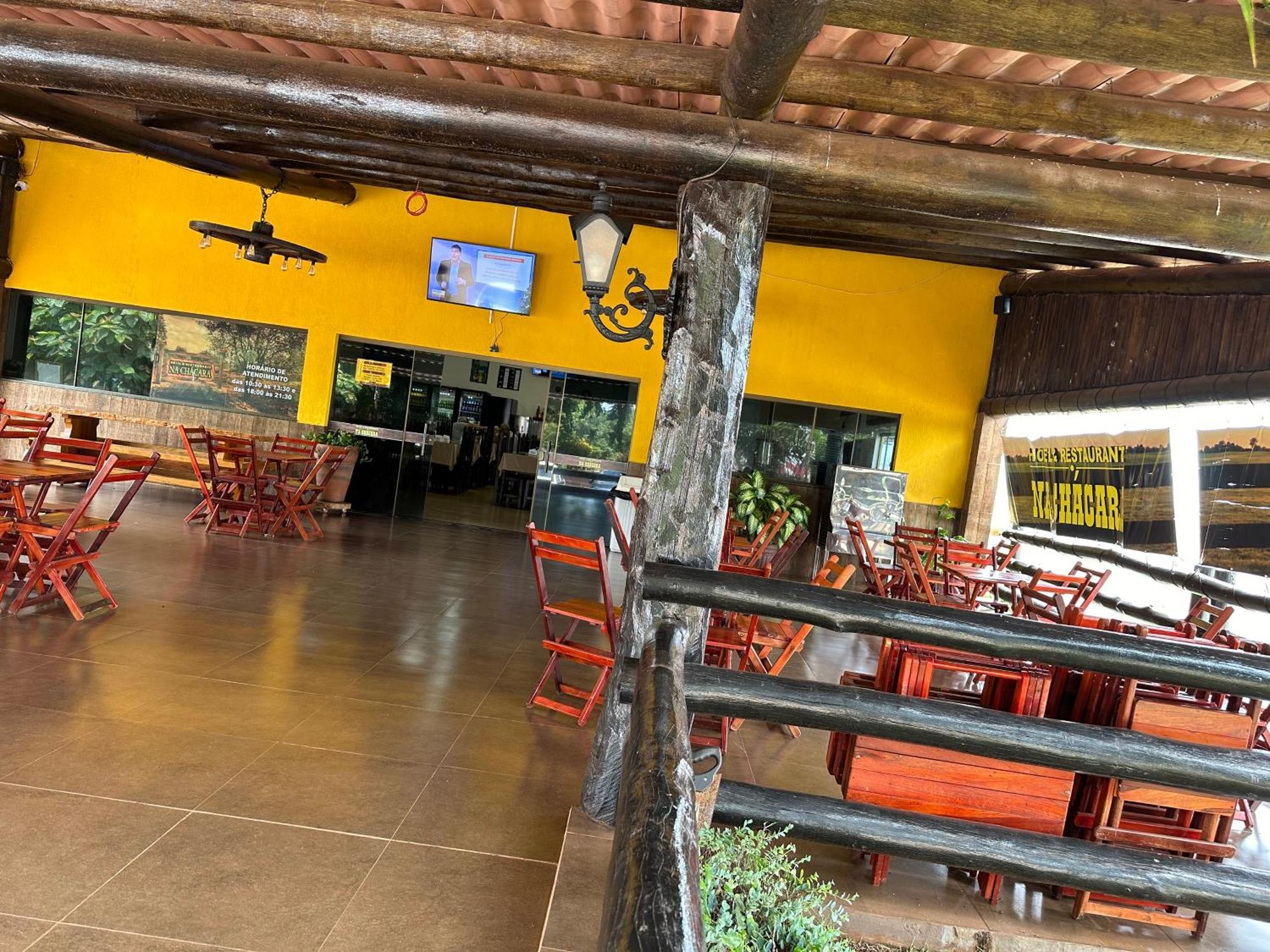 Hotel E Restaurante Na Chacara Dourados Bagian luar foto