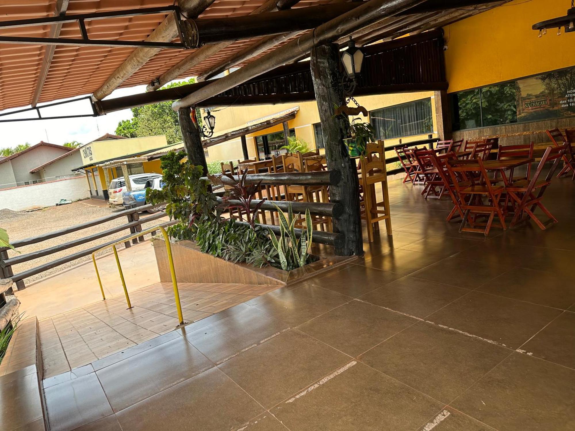Hotel E Restaurante Na Chacara Dourados Bagian luar foto