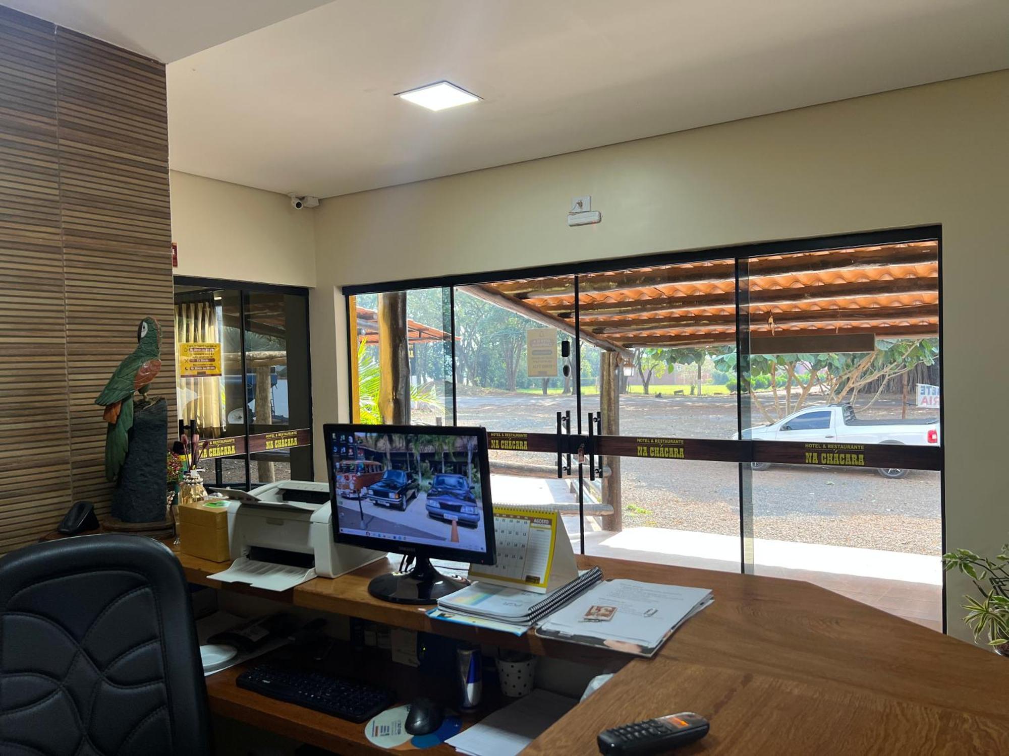 Hotel E Restaurante Na Chacara Dourados Bagian luar foto